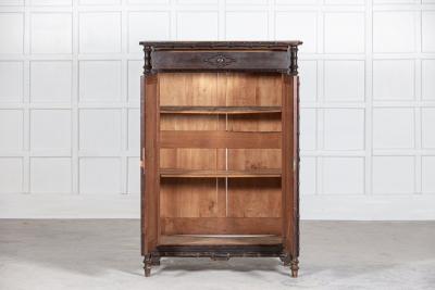 19th century French Faux Bamboo Buffet Cupboard
