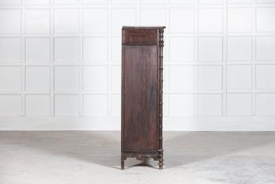 19th century French Faux Bamboo Buffet Cupboard