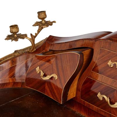 19th century French Louis XV style ormolu mounted writing desk