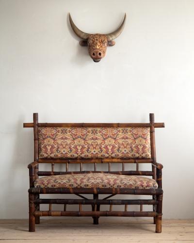 19th century French bamboo Garden Set