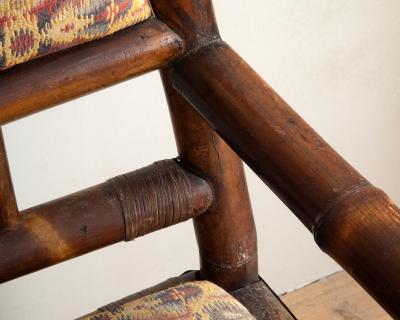 19th century French bamboo Garden Set