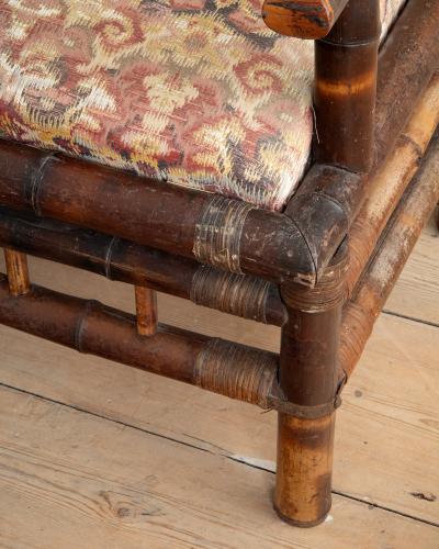 19th century French bamboo Garden Set