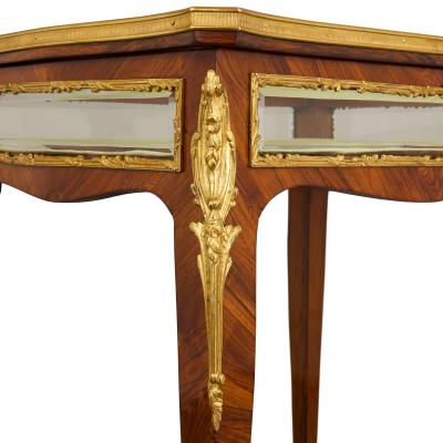 19th century French ormolu mounted bijouterie table