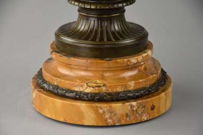 19th century Grand Tour bronze reduction of The Warwick Vase