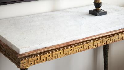 19th century Late Gustavian Console Table