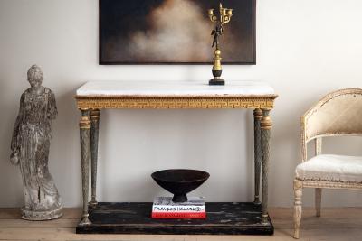 19th century Late Gustavian Console Table