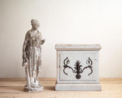 19th century Late Gustavian Pedestal Cabinet