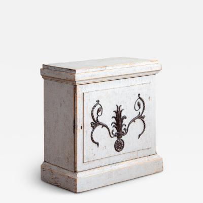 19th century Late Gustavian Pedestal Cabinet