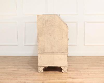 19th century Scandinavian bureau with exquisite carved detailing