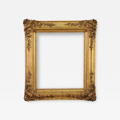 19th century gilded wooden frame