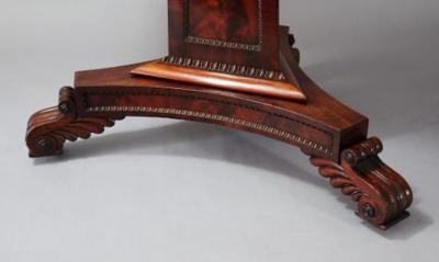 19th century mahogany card table