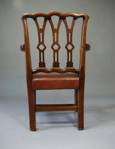 19th century mahogany childs chair