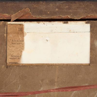 19th century plaster relief model of the Alhambra by Rafael Contreras