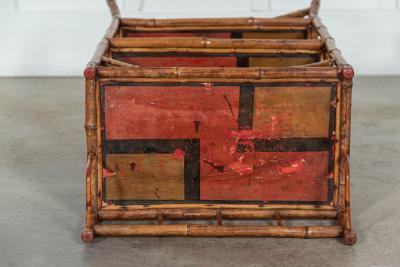 19thC Bamboo Chinoiserie Etagere