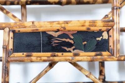 19thC English Bamboo Magazine Newspaper Rack