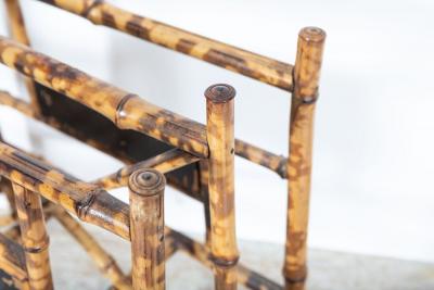 19thC English Bamboo Magazine Newspaper Rack