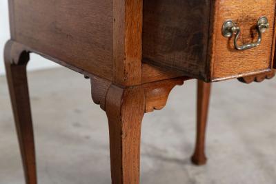 19thC English Georgian Oak Low Boy