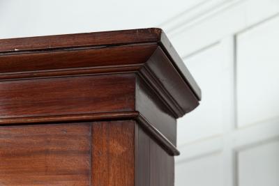 19thC English Mahogany Glazed Bookcase