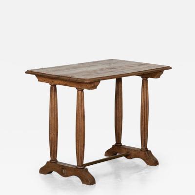19thC English Oak Side Table