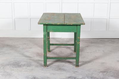 19thC English Painted Prep Table