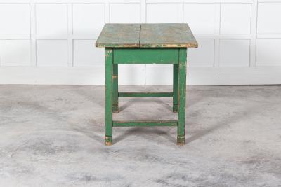 19thC English Painted Prep Table
