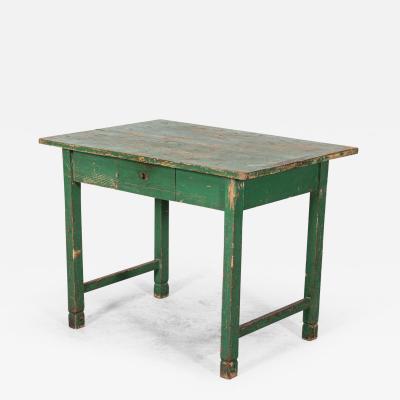 19thC English Painted Prep Table