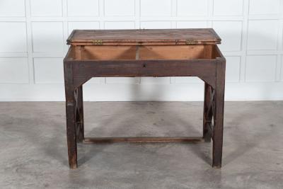 19thC English Pine Clerks Desk