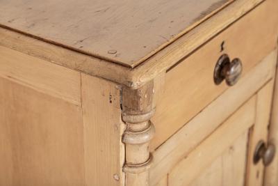 19thC English Pine Dresser Base