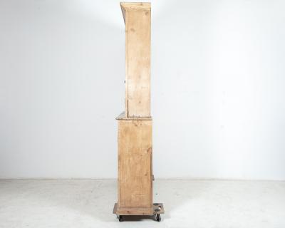 19thC English Pine Housekeepers Cupboard