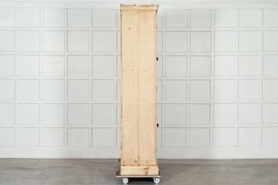 19thC English Pine Housekeepers Cupboard