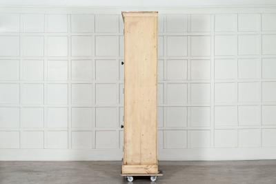 19thC English Pine Housekeepers Cupboard