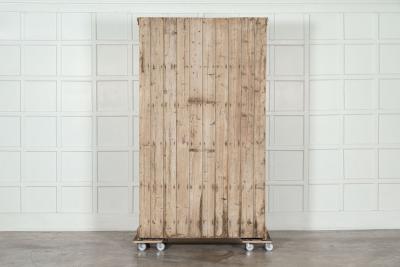 19thC English Pine Housekeepers Cupboard