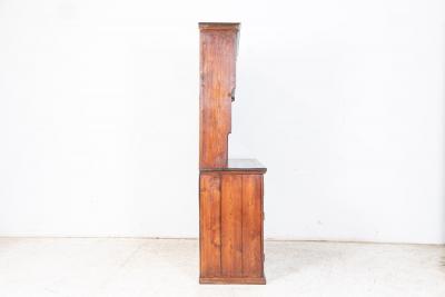 19thC English Pine Waterfall Dresser