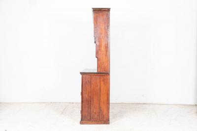 19thC English Pine Waterfall Dresser