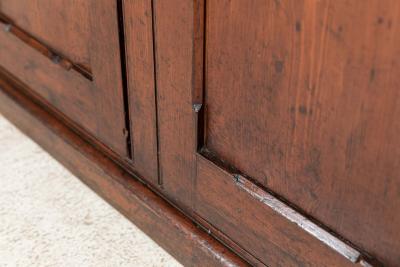 19thC English Pine Waterfall Dresser