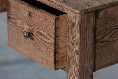 19thC English Pine Writing Desk