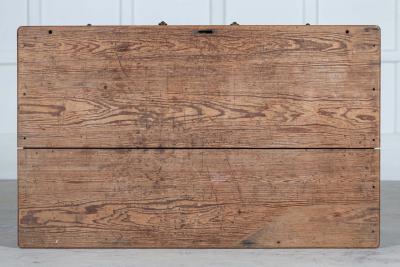 19thC English Pine Writing Desk