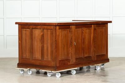 19thC English Walnut Desk