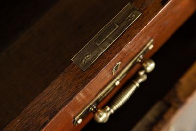 19thC English Walnut Desk