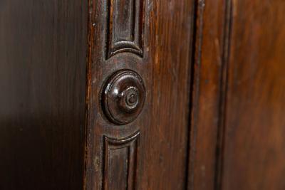 19thC Estate Made Oak Housekeepers Cupboard