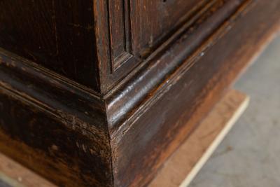19thC Estate Made Oak Housekeepers Cupboard