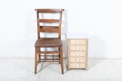 19thC French Faux Bamboo Apprentice Commode