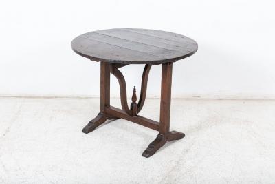 19thC French Oak Vendange Table