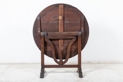 19thC French Oak Vendange Table