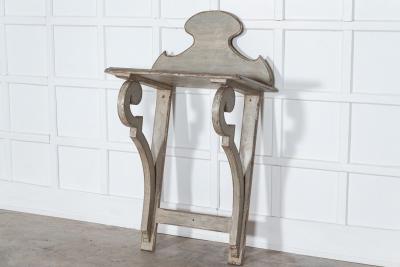 19thC French Painted Shop Table Console