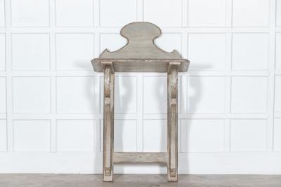 19thC French Painted Shop Table Console