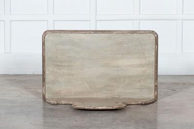 19thC French Painted Shop Table Console