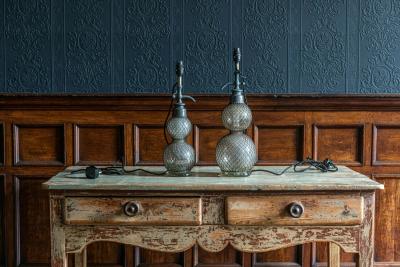 19thC French Seltzer Siphon Lamps