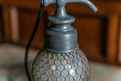 19thC French Seltzer Siphon Lamps