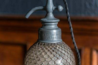 19thC French Seltzer Siphon Lamps
